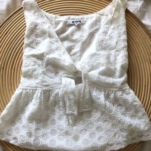 BB Dakota peplum top